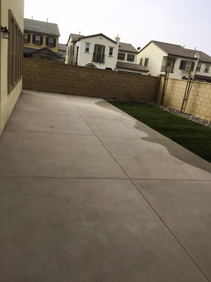 Residential Concrete Work and Landscape Project — photo 1
